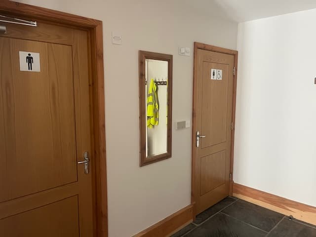 The clubhouse facilities