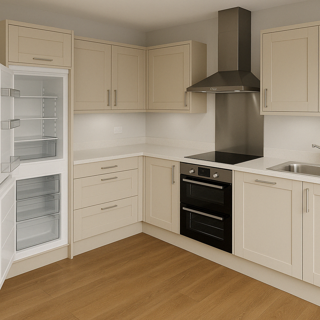 A generated image of our typical Rydon Kitchens